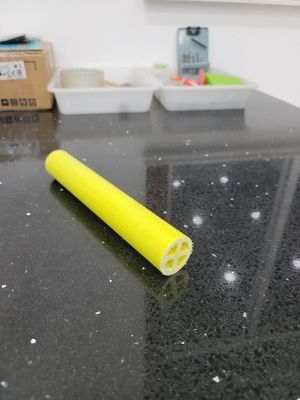 12mm Eco Fiberglass Round Tube Anti Corrosion