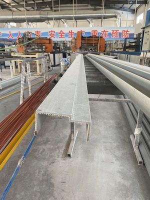 Irregular FRP Pultruded Profiles Crimp Plastic Extrusions Bunnings
