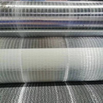 لحمة واحدة من الألياف الزجاجية أحادية الاتجاه بزاوية 90 درجة 550g / M2-400mm في غلاف DTRO
