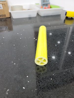 12mm Eco Fiberglass Round Tube Anti Corrosion