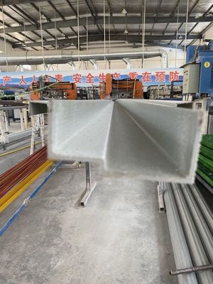 Irregular FRP Pultruded Profiles Crimp Plastic Extrusions Bunnings
